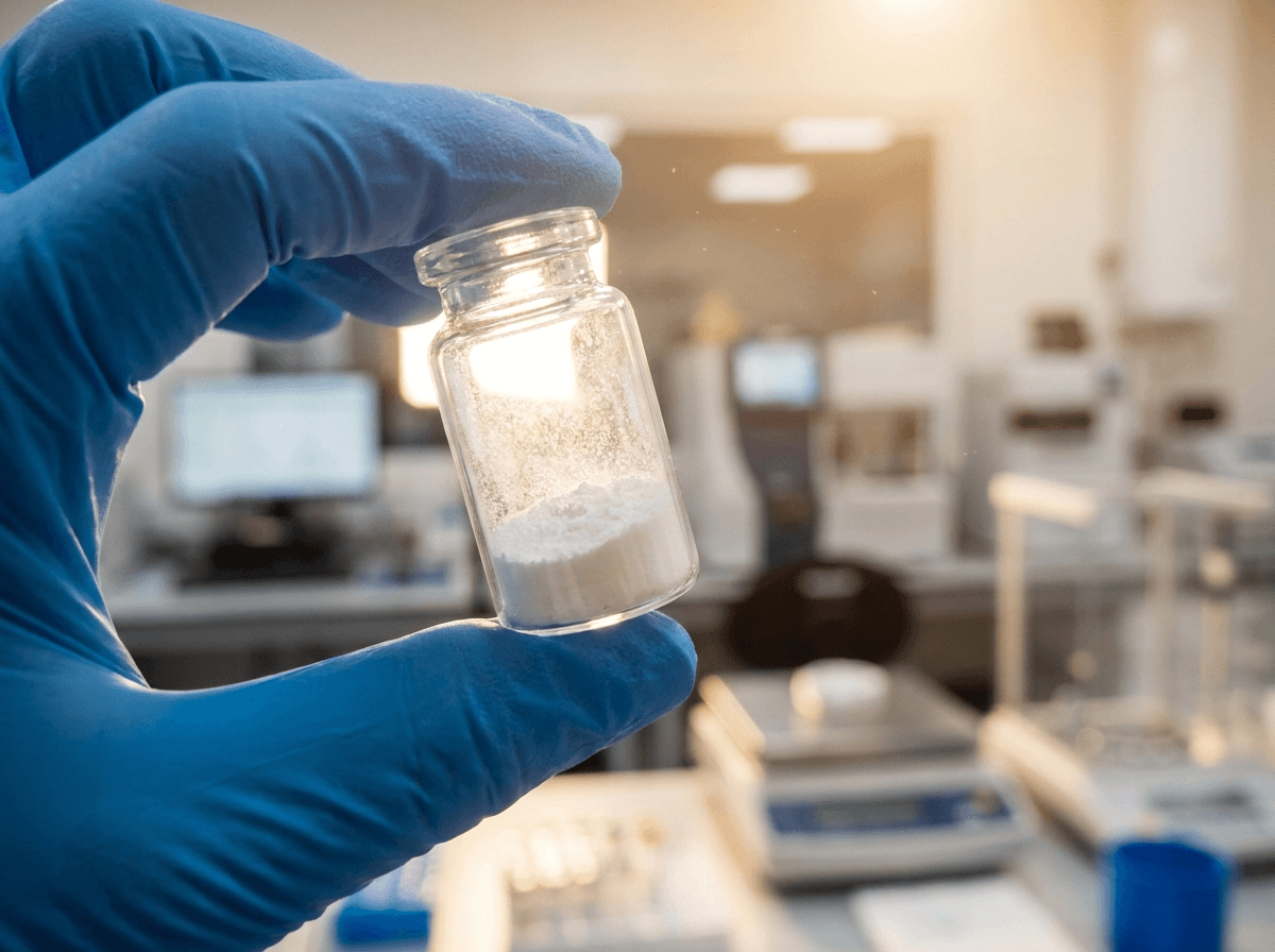 Semaglutide research peptide vial