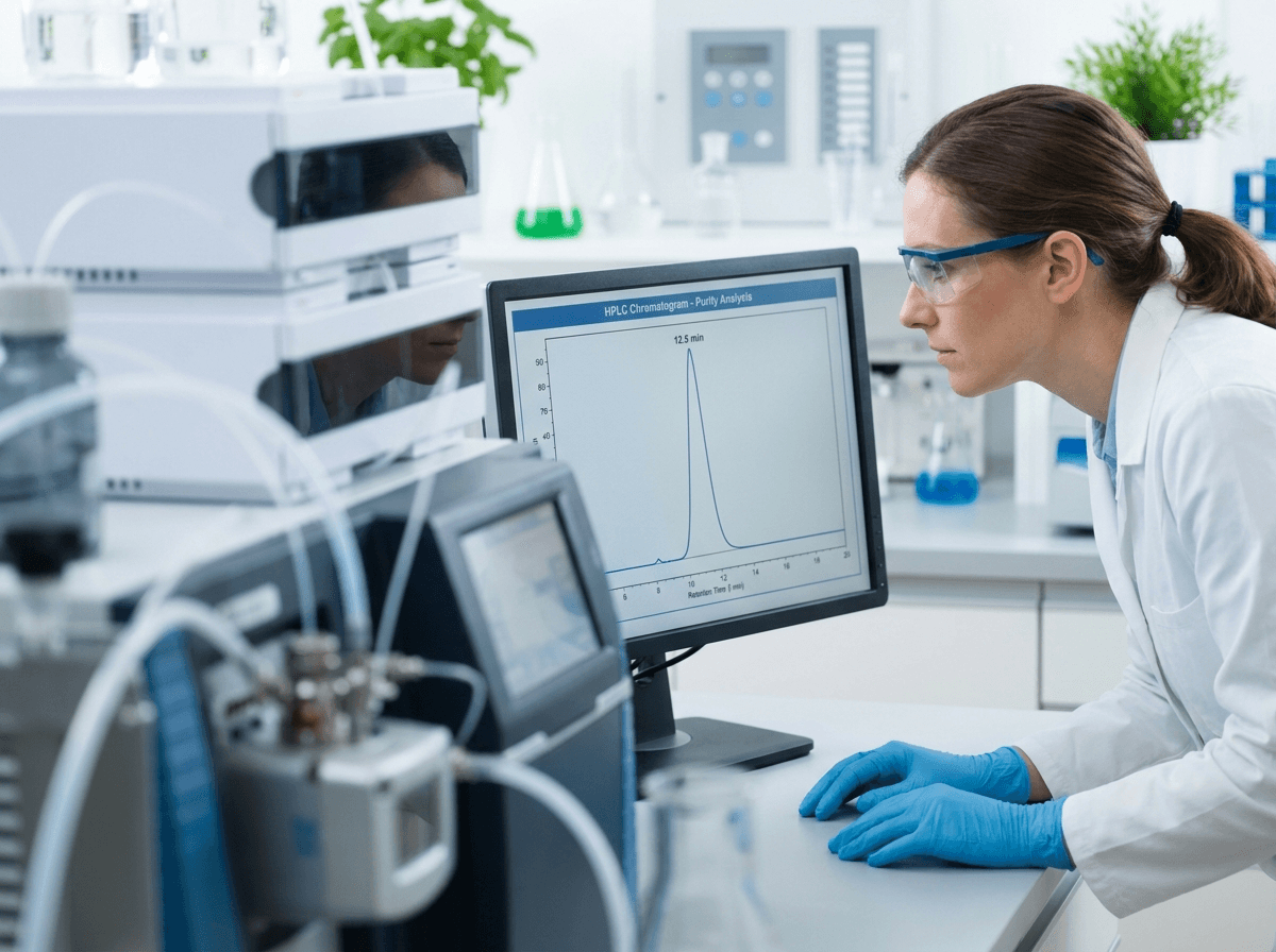 HPLC quality control analysis